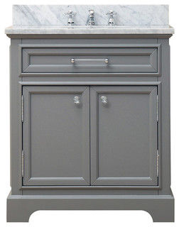 Derby Cashmere Bathroom Vanity - Transitional - Bathroom Vanities And Sink Consoles - by Water Creation | Houzz added by Emily Burnette