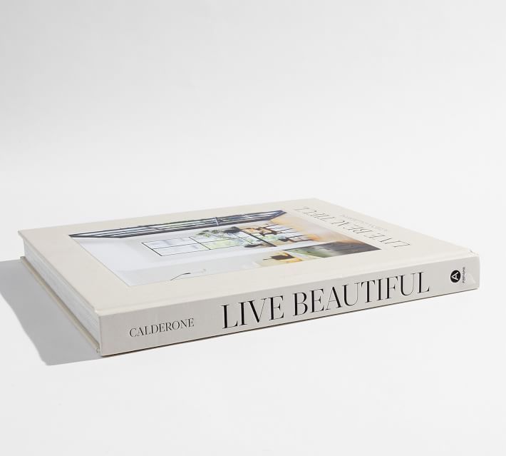 Live Beautiful Coffee Table Book - Pottery Barn | Havenly added by Cheyenne Ely