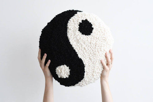 Handmade Yin Yang Pillow | Hello Happy Handmade added by Kimmy Bartle
