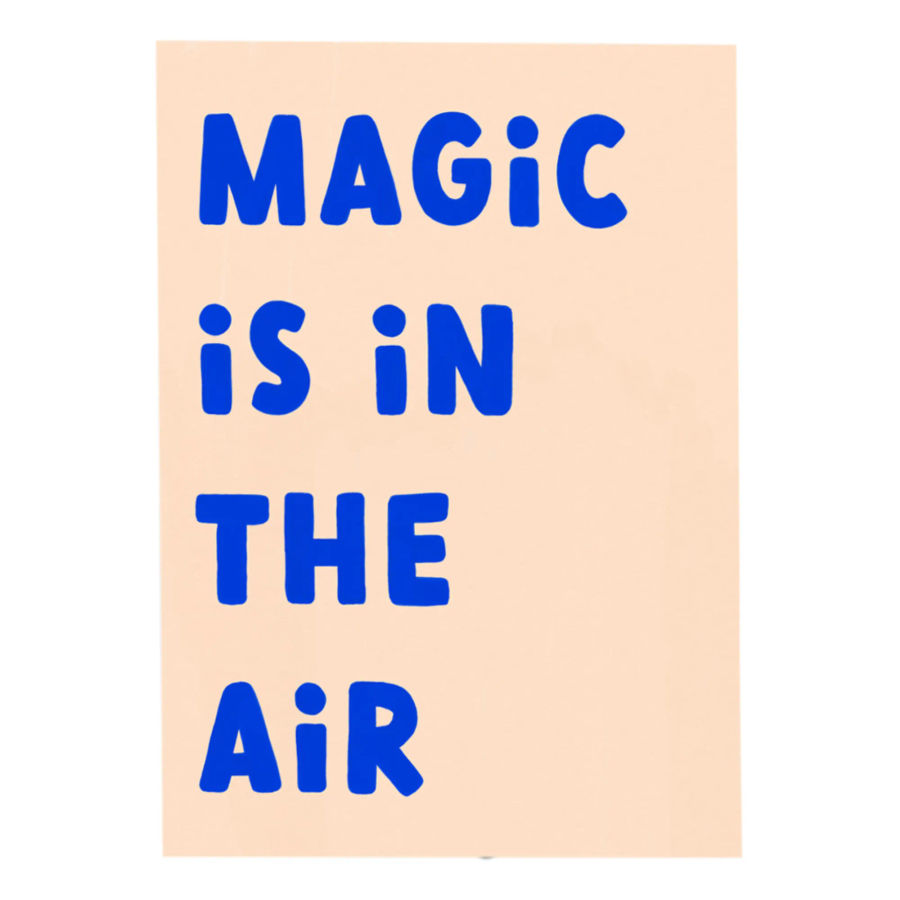 Taxi Brousse - Magic poster - Blue | Smallable added by Serena Finnerty