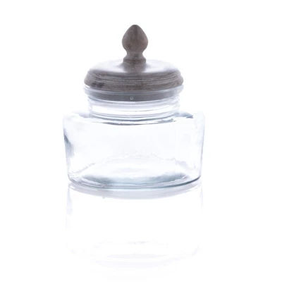 Small Rabat Jar  - Clear - Shiraleah added by Carina Miranda