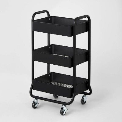 3 Tier Metal Utility Cart - Brightroom™ added by Hilary Finn