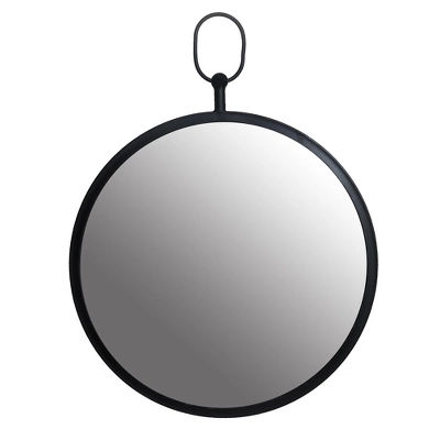 18&#34; x 18&#34; Wall Mirror with Decorative Handle Black - Patton Wall Decor added by Spoak Member