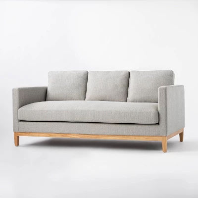 Woodland Hills Wood Base Sofa - Threshold™ designed with Studio McGee added by Ludmila Oliveira
