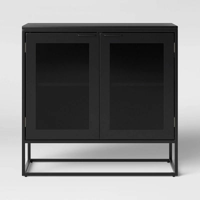 Glasgow Metal 2 Door Cabinet Black - Project 62&#8482; added by Emma Kitching