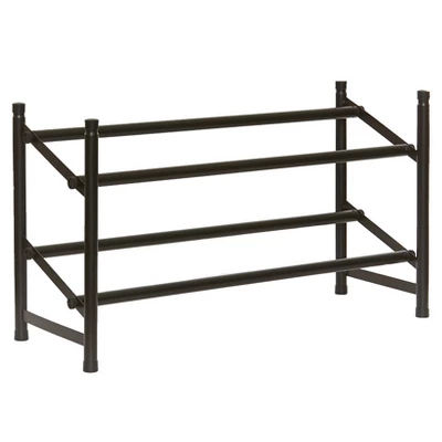 Lakeside 2-Tier Expandable Floor Shoe Rack with Room for up to 12 Pairs added by Liz Kirby