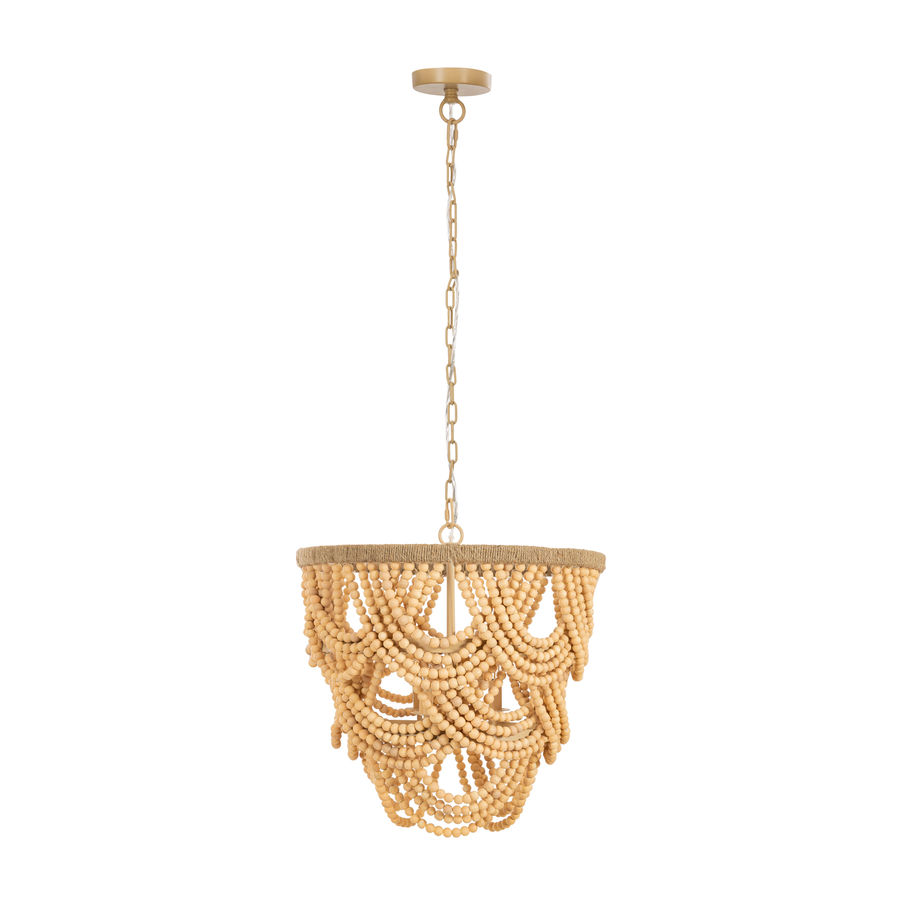 Jade Natural Bead Chandelier - TOV Furniture added by Spoak Member
