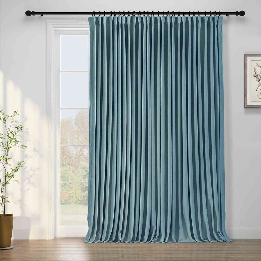 Birkin Velvet Curtain Pleated added by Haley Paszkiewicz