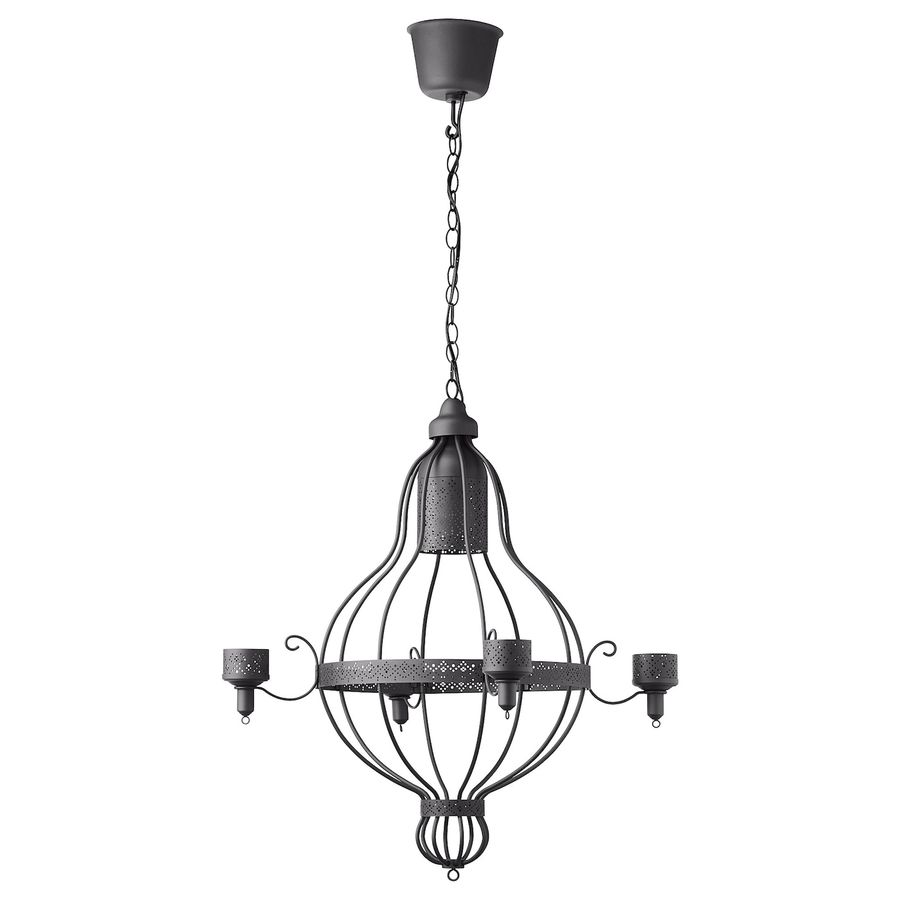 ÄPPELVIKEN Chandelier, 4-arm added by Spoak Member