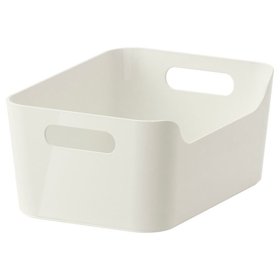 VARIERA Box, high gloss white, 9 1/2x6 3/4" - IKEA added by Rachel Fedorov