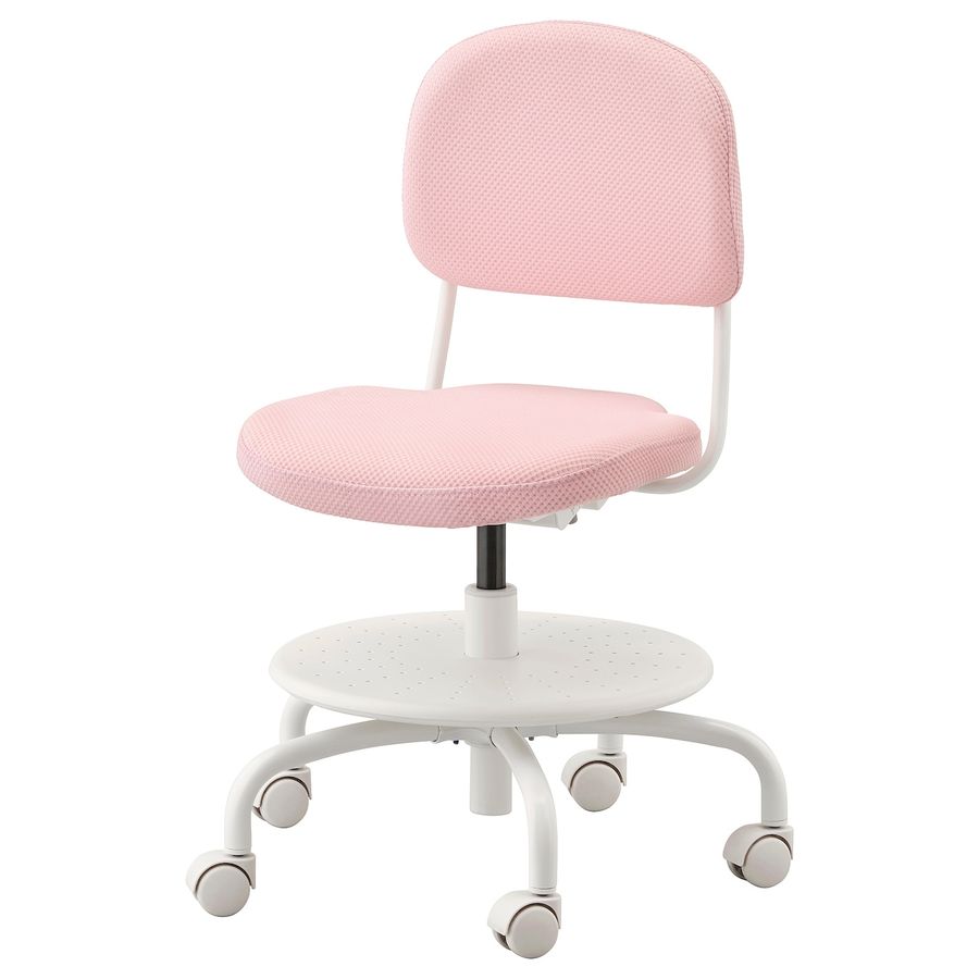 VIMUND Child's desk chair, light pink - IKEA added by Rachel Fedorov