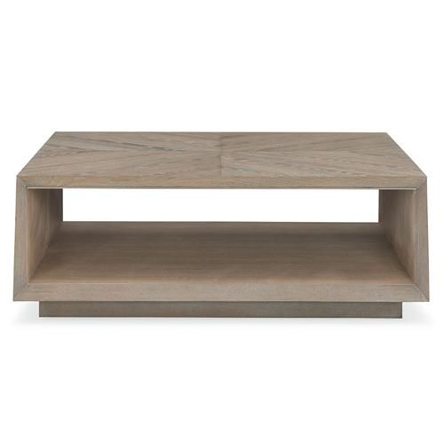 Caracole Boxcar Modern Brown Ash Wood Square Coffee Table added by Madison Subry