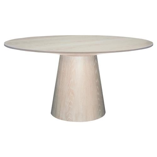 Hamilton Coastal Beach Ivory Cerused Oak Dining Table - 59"W x 30"H added by Kate Lynn Nemett
