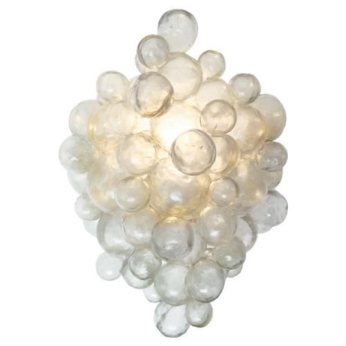 Oly Studio Muriel Clear Resin Bubbled Sconce added by Kate Lynn Nemett