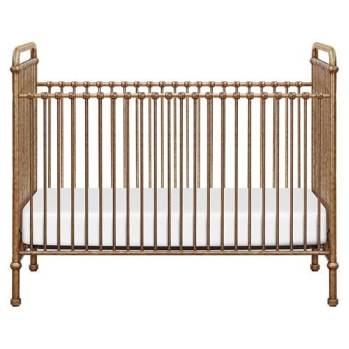 Million Dollar Baby Abigail French Vintage Gold Steel 3-in-1 Convertible Crib added by Liz Nevil-Smith