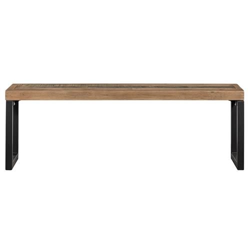 Henry Rustic Lodge Brown Reclaimed Wood Iron Frame Dining Bench added by Liz Nevil-Smith