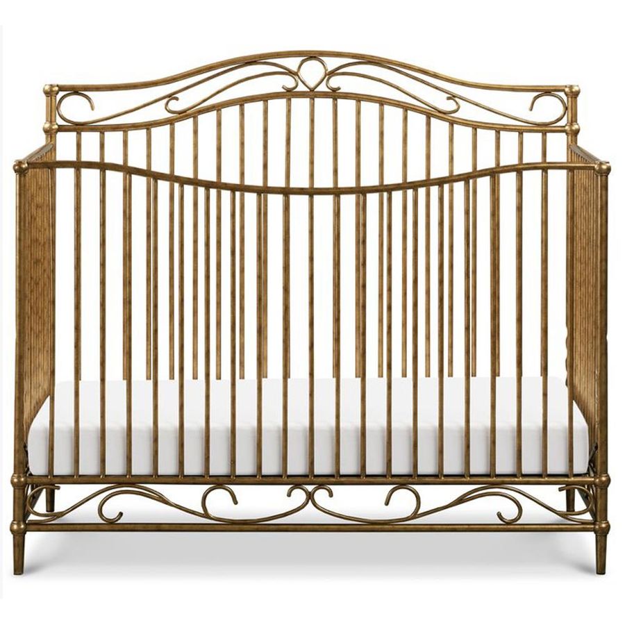 Million Dollar Baby Noelle French Country Vintage Gold Steel 4-in-1 Convertible Crib added by Hailey Wallin