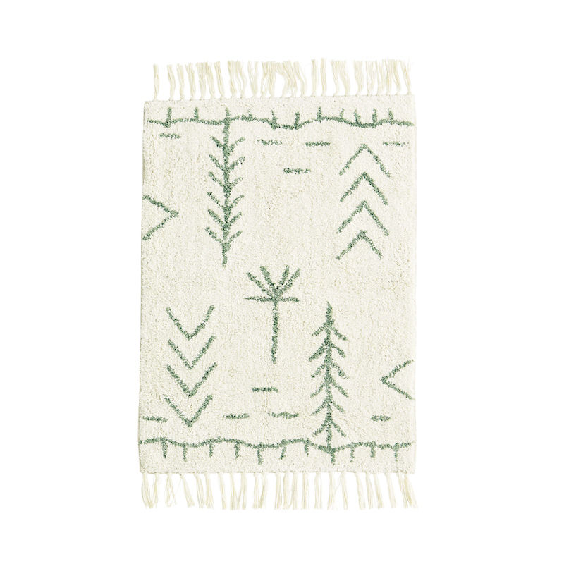 Green and White Madam Stoltz Bath Mat added by Emma Kitching
