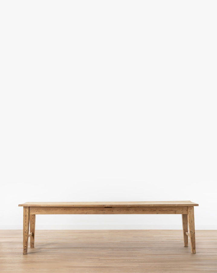 Vintage Long Pine Table added by Jessica Beresford Barbaro