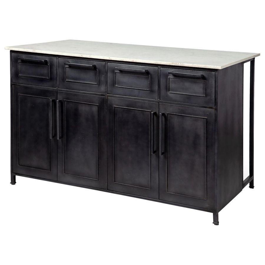 Mercana Fieri Kitchen Island in Black added by Lauren Houston