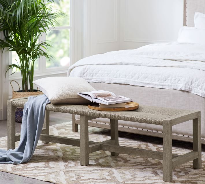 FARMHOUSE WOVEN BENCH added by Spoak Member