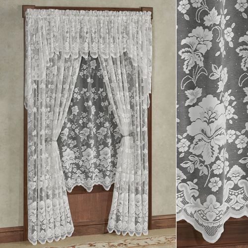 Floral Vine Lace Window Treatments added by ashley martin